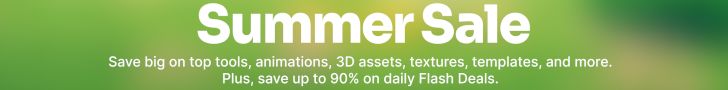 For a limited time, save 50% on 400+ top assets and discover daily Flash Deals up to 90% off. New themed deals and featured drops arrive every week throughout the sale.
