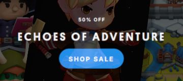 50% off - Echoes of Adventure - Get 50% off bestselling assets perfect for building epic adventure games.